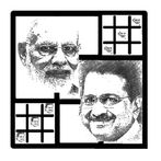 Modi-Kejriwal Tik Tak Toe