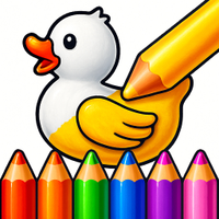 Kids Drawing & Coloring Game
