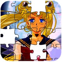 Sailor Moon Jigsaw Game Puzzle