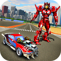 Robot Car War Transform Fight