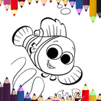 I Am Fish Coloring Book