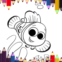 I Am Fish Coloring Book