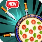 Pizza Knife Game - Throw the K