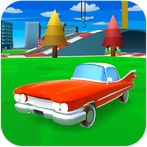 Cartoon Cars Driving