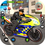Police Bike Stunt Race Game