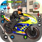 Police Bike Stunt Race Game