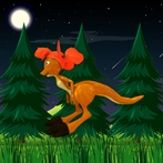 Kangaroo Hopping Survival