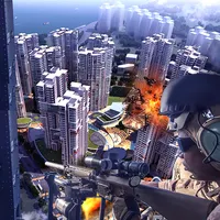 Helicopter Sniper Battle