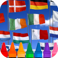 Europe : Coloring Flags