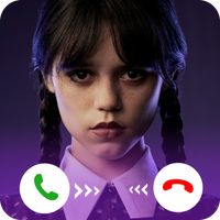 Wednesday fake call and chat