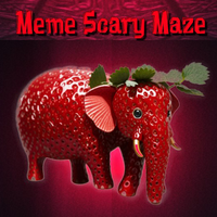 Strawberry Elephant Scary Maze