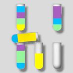 أنبوب الماء الملون