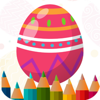 easter egg coloring book