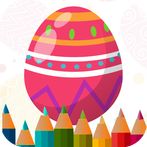 easter egg coloring book
