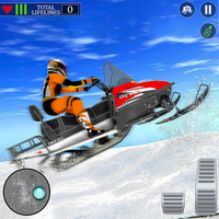 Snow ATV Bike Racing Snowcross