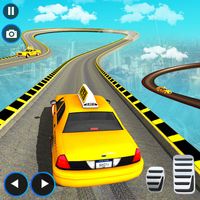 City Taxi Car: Ramp Car Games