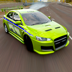 Race Mitsubishi Lancer X EVO