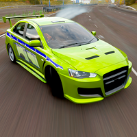 Race Mitsubishi Lancer X EVO