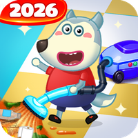 Wolfoo House Cleanup Life