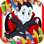 Dracula Coloring Book
