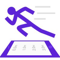 5m sprints --SpeedScroll--