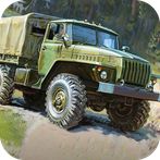 Russian Truck Drive Army Truck