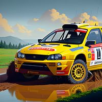 Rally Car Stunt
