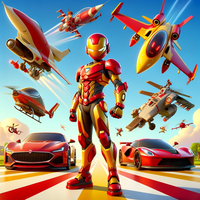 Iron Fighter Game : Superhero