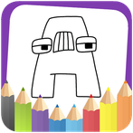 Coloring Book Alphabet Lore