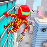 Spider Rope Hero: Gun Fighter
