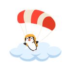 Downfall: Penguin Parachute!