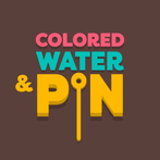 Colored Water and Pin