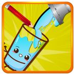 Happy Water Glass – Draw and F