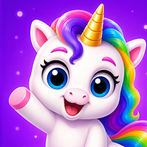 Kids Baby Unicorn Care Game