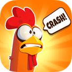 Chicken or Crash! Win Bitcoin.