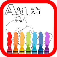 Alphabet Colouring Book Pages