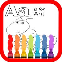 Alphabet Colouring Book Pages