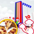 Pizza Tower Stack Runner