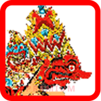 Indonesian Puppets - Pixel Art