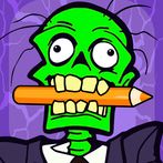 Animated Zombies Coloring Page