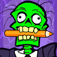Animated Zombies Coloring Page