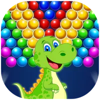 Bubble Shooter Dino Primitive
