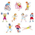 Summer sports record holders