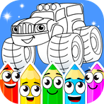 Coloring book: Transport