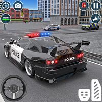 US Police Prado Parking 3D