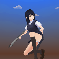 Anime Girls vs Zombies