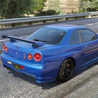 GT-R 34 Drift & Park Simulator