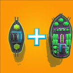 War Ship Merge Fight