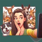 Photobomb Animals