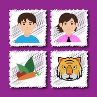 Letters Game - Boy Girl City C